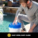 Gamma2 Seal Lid Combo 3pk: Red, White & Blue; Made in USA, Fits a 3.5 to 7 Gallon Bucket