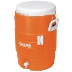 Igloo 5 Gallon Cooler with Seat Lid in Orange