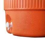 Igloo 5 Gallon Cooler with Seat Lid in Orange