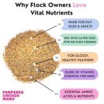 Vital Nutrients: Chicken Vitamins for Feed & Molting Supplement, Egg Booster, Poultry & Chicken Vitamins - Pampered Chicken Mama (1.5 pounds)