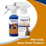 Vetericyn Plus Poultry Care Spray | Healing Aid and Skin Repair for Chicken Wounds, Pecking Injuries, Bumblefoot, Vent Prolapses, and More. 8 ounces