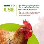 Backyard Boost Defense for Poultry, Multivitamin for Chickens, Restores Digestive Health for Hens, Poultry Hydration - 8oz