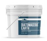 Earthborn Elements Diatomaceous Earth (1 Gallon), Resealable Bucket, Pure Freshwater Amorphous Silica