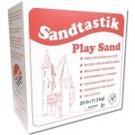 Sandtastik Sparkling White Play Sand, 25 lb (11.3 kg) - Fill Sandboxes, Sand Trays, Sensory Tables, Water Tables! Scoop, Mold & Pour This Premium Non-Toxic Sand