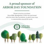 Wood Canvas Cradled 8 x 12 inch, Pack of 3 Blank Wood Panels for Painting, DIY Signs, Framing, Shadow Box, & Tray Crafts, by Woodpeckers