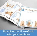 Wood Canvas Cradled 8 x 12 inch, Pack of 3 Blank Wood Panels for Painting, DIY Signs, Framing, Shadow Box, & Tray Crafts, by Woodpeckers