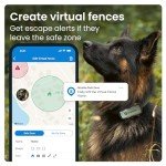 Tractive XL GPS Tracker & Health Monitoring for Dogs (50 lbs+) - Market Leading Pet GPS Location Tracker | Wellness & Escape Alerts | Waterproof | Works with Any Collar (Adventure Edition)