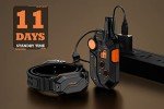3/4 Mile Range Dog Shock E Collar, Dog Training Collar with Remote(15-150lbs) -Shock Collar for Large Dog