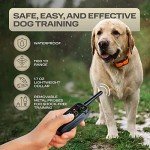 PetSpy M686 Premium Dog Training Shock Collar, 1100 Yards, Medium to Large Dogs, with Vibration, Electric Shock and Beep, Waterproof, Remote Trainer (One Dog)