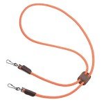 Mendota Pet Lanyard - Whistle Lanyard - Made in USA - Orange, 25 in (Double)