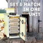 Cimuka CT120SH Full Automatic Digital Egg Incubator & Hatcher Combo | Hatching Time