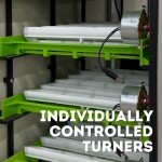 CT180SH Egg Incubator with Automatic Egg Turning & Perfect Humidity Controls, Set & Forget Design, Cabinet Incubators for Hatching Eggs, Incubate and Hatch 180 Chicken Eggs | Hatching Time