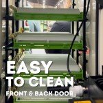 CT180SH Egg Incubator with Automatic Egg Turning & Perfect Humidity Controls, Set & Forget Design, Cabinet Incubators for Hatching Eggs, Incubate and Hatch 180 Chicken Eggs | Hatching Time