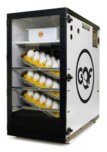 Pinnon Hatch Farms Incubator GQF 1502 Cabinet Incubator Hatcher Includes + 6pk Hatching Egg Trays & 3030 Water Reserve System (with 6 Universal Trays)