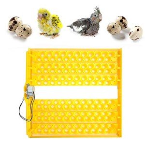 Yosoo 132 pcs Egg Incubator Tray, Eggs Automatic Egg Turner Turning Tray for Automatic Egg Incubator Tray Incubation Accessory(110V)