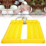 Yosoo 132 pcs Egg Incubator Tray, Eggs Automatic Egg Turner Turning Tray for Automatic Egg Incubator Tray Incubation Accessory(110V)