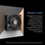 AC Infinity AXIAL 1238W, Muffin Fan, 120V AC 120mm x 38mm High Speed, for DIY Cooling Ventilation Exhaust Projects