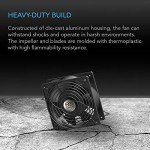 AC Infinity AXIAL 1238W, Muffin Fan, 120V AC 120mm x 38mm High Speed, for DIY Cooling Ventilation Exhaust Projects