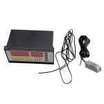 XM-18 Egg Incubator Controller Thermostat Hygrostat Full Automatic Control with Temperature Humidity Sensor Probe, 220V,110V (-10℃ - 60℃)(16 * 9 * 8CM)