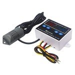 KETOTEK Temperature Humidity Controller Digital Thermostat Module 120V, Heating Cooling Humidification and dehumidification Control 110V 10A, Fahrenheit Display