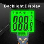 Infrared Laser Thermometer, Digital Infrared Laser Thermometer Gun with Adjustable Emissivity, IR Thermometer Temperature Gun for Cooking, Pizza Oven & Engine, -58℉～1022℉(-50℃～550℃)