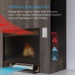 AIRBLAZE S10, Universal Fireplace Blower Fan 10" Lennox, Hearth Glo, Majestic