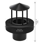 Mxmoonant Black Splash Guard & Float for Single-Head Ultrasonic Mist Maker Water Depth Greater Than 10cm/3.94inch(No Mist Maker Machine)