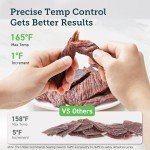 COSORI Food Dehydrator, Bigger Than 7 Trays With Large 6.5ft² Drying Space, 600W Power Saves More Time Than 480W, 165°F Dehydrated Dryer for Jerky, Dog Treats, Herbs, Meat, Fruit, and Yogurt, Silver