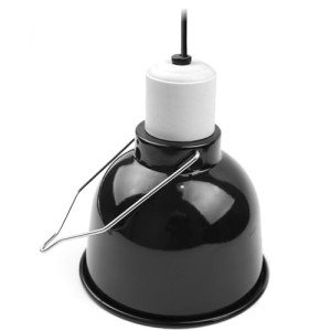 ReptiKing Reptile Light Fixture, 5.5'' Standard Dome, Fits Reptile Heat Lamp Bulb/Ceramic Heat Emitter, Reptile Heat Lamp Fixture