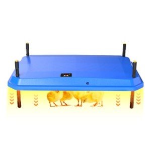 Coop Chick Brooder Heating Plate Brooder Heat Plate Warms Up to 15 Chicks - Chick Heater with 15 Adjustable Heights Safer Alternative to Heat Lamps - 16" x 24"for Baby Chick Duckling