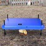 Coop Chick Brooder Heating Plate Brooder Heat Plate Warms Up to 15 Chicks - Chick Heater with 15 Adjustable Heights Safer Alternative to Heat Lamps - 16" x 24"for Baby Chick Duckling