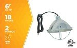 Woods 0165 Brooder Lamp with Bulb Guard;10.5 Inch Reflector and 6 Foot Cord (250 Watt; 18/2 SJTW); 0