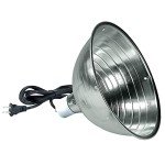 Zilla Silver Reflector Domes 8.5 Inches
