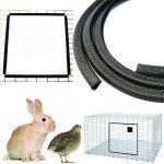 Rabbit Quails Door Trim Guards Indoor Outdoor Wire Cages 5/10/25/50 Feet Rolls
