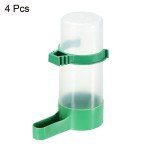 Automatic Pigeon Feeder 4 Pack Bird Cage Waterer Hanging Drinker Medium Water...