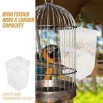 1PC Quail Cage Feeder Feeder Pigeon Feeder Bird Cage Feeder Hanging Bird Feeder