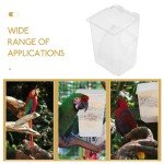 1PC Quail Cage Feeder Feeder Pigeon Feeder Bird Cage Feeder Hanging Bird Feeder