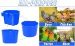 18pcs Cage Feeder Cup For Pet Pigeon Food Poultry Supplies Storage Feeder Bowl