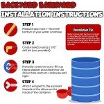 Backyard Barnyard 4 Pack Automatic Poultry Cup Waterer Drinker for Chicken Ducks Quail