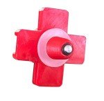 RentACoop DIY Waterer Kit - Horizontal Nipples with Dribble Dish and Installation Tool - Great for Chickens, Turkeys, Peafowl, and Other Poultry - 6 Pack