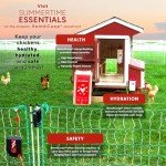 RentACoop DIY Sip Station Watering System –includes Tubing, Horizontal Nipples, Auto-Fill Cups, Tubing Adaptors, T-Connectors, and 11mm Drill Bit – Great for Poultry (DIY Starter Kit for Poultry)
