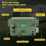 GuaiGLong 12V 200Ah LiFePO4 Battery,Marine Battery Built-in 150A BMS 2560Wh,8000+ Deep Cycle Lithium Batteries 12V for Trolling Motor,Camping,RV,Solar