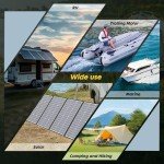 GuaiGLong 12V 200Ah LiFePO4 Battery,Marine Battery Built-in 150A BMS 2560Wh,8000+ Deep Cycle Lithium Batteries 12V for Trolling Motor,Camping,RV,Solar