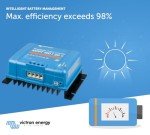 Victron Energy SmartSolar MPPT Solar Charge Controller (Bluetooth) - Charge Controllers for Solar Panels - 100V, 30 amp, 12/24-Volt