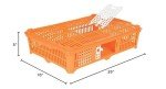 Premier 1 Quail Transport Crate - 26" L x 16" W x 5" H