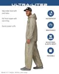 FROGG TOGGS Men's Ultra-Lite2 Waterproof Breathable Protective Rain Suit