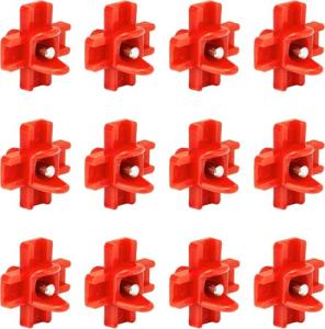 Cruzadel 12 Pack - Horizontal Side Mount Automatic Poultry Nipples - Drinker Waterer for Chicken or Quail