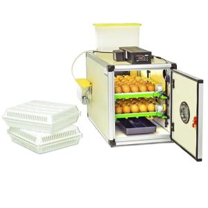 CT60SH Egg Incubator with Automatic Egg Turning & Perfect Humidity Controls, Set & Forget Design, Cabinet Incubators for Hatching Eggs, Incubate and Hatch 60 Chicken Eggs | Hatching Time