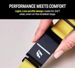 Fi Series 3 Smart Dog Collar - GPS Dog Tracker and Activity & Fitness Monitor, Waterproof, LED Light, Escape Alerts, Nationwide Coverage [Free 1 Year Membership] (Blue, Medium)