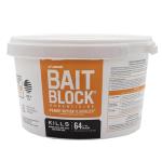 JT Eaton 704-PN Bait Block Anticoagulant Rodenticide, Peanut Butter Flavor, for Mice and Rats (4 lb Pail of 64)